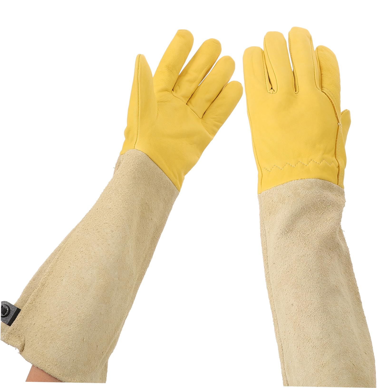 LIFKOME 3 Pares De Guantes De Jardinería Con Espinas Y Hebilla Ajustable Guantes De Trabajo Para Hombres Y Mujeres Guantes De Jardinería Con Garras.