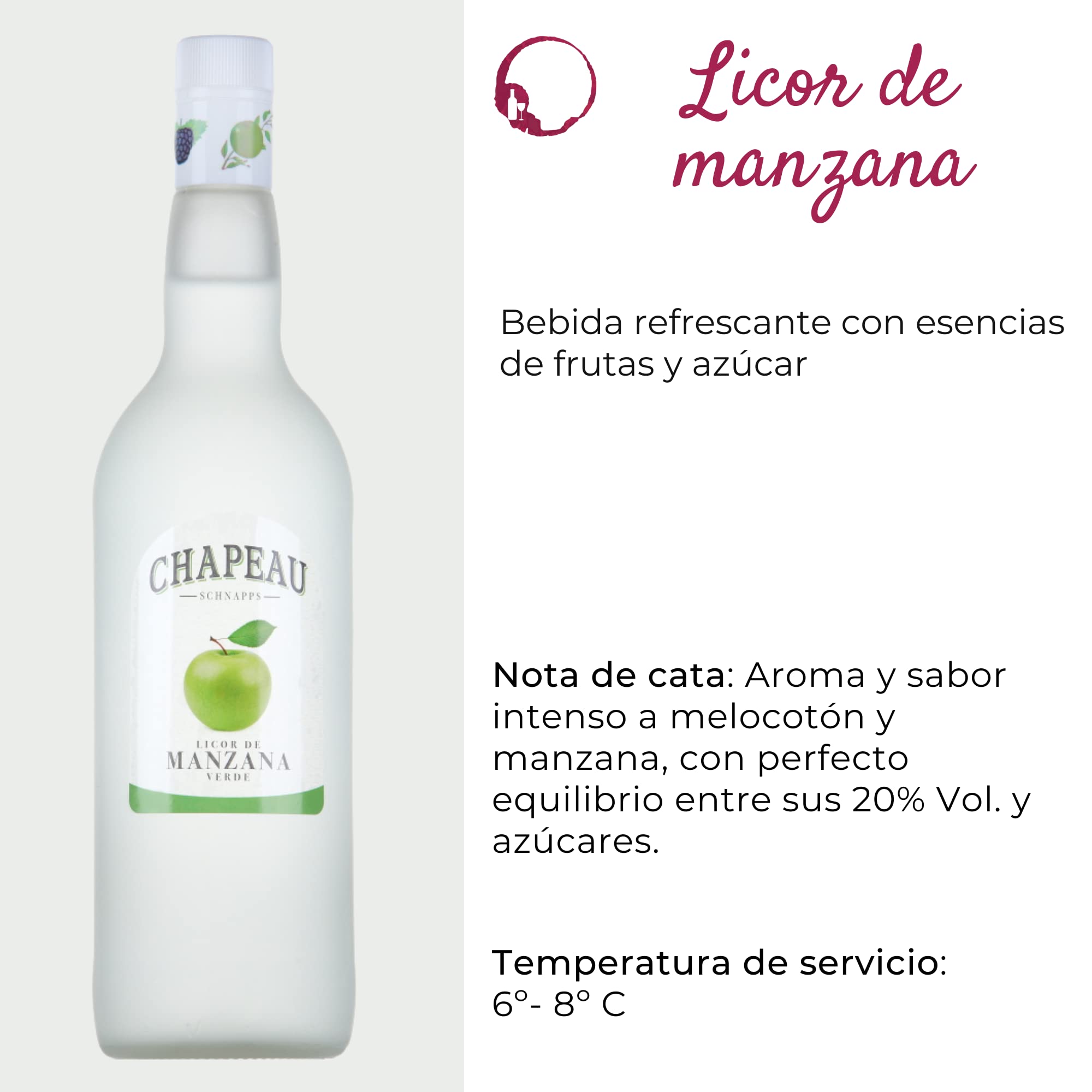 Pack Selección 6 Botellas 75cl - Contiene Vino, Vermouth, Ginebra, Licor de Manzana, Crema de Licor y Licor de Hierbas, Elaborado en La Rioja por Destilerías Riojanas