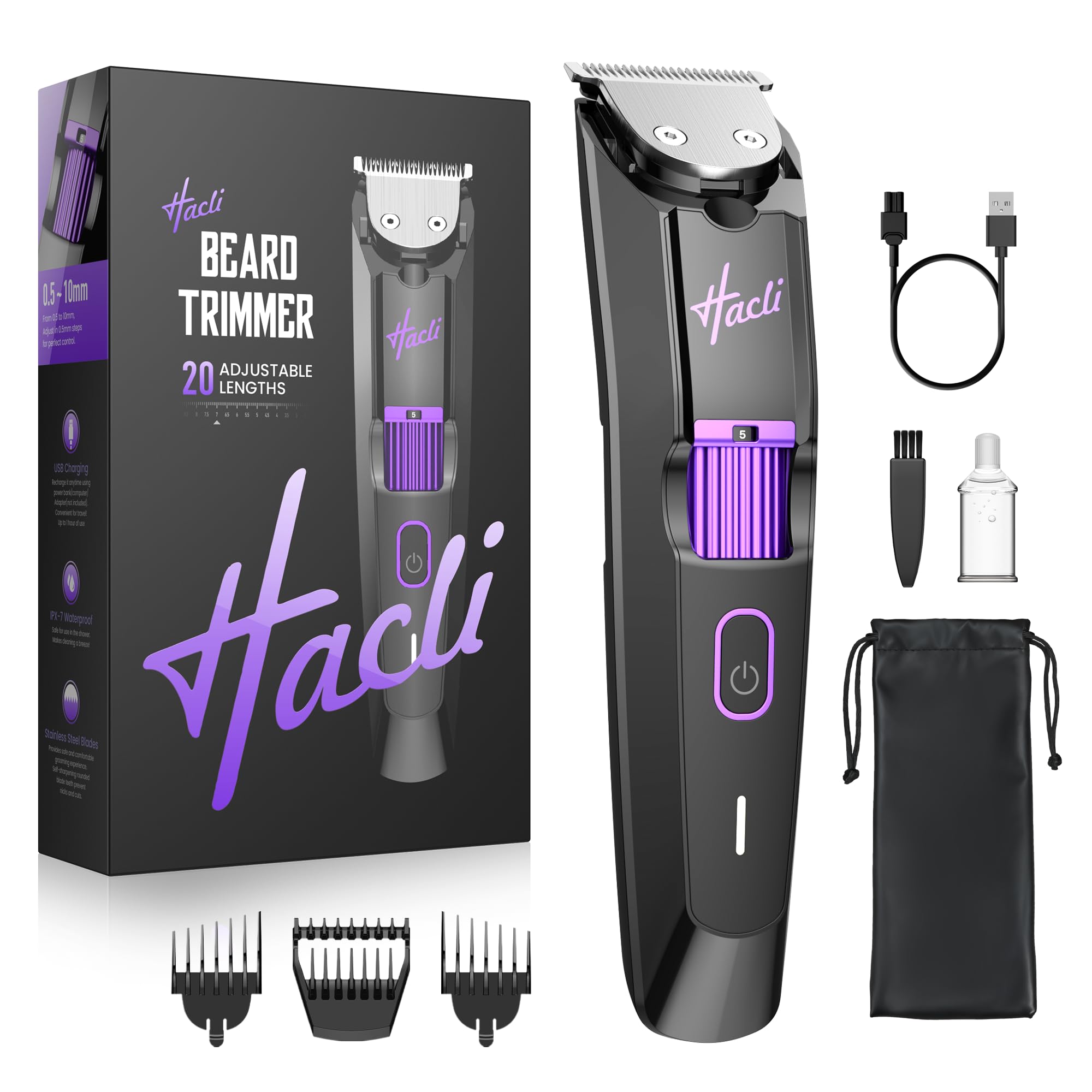 HACLI Professional Beard Trimmer