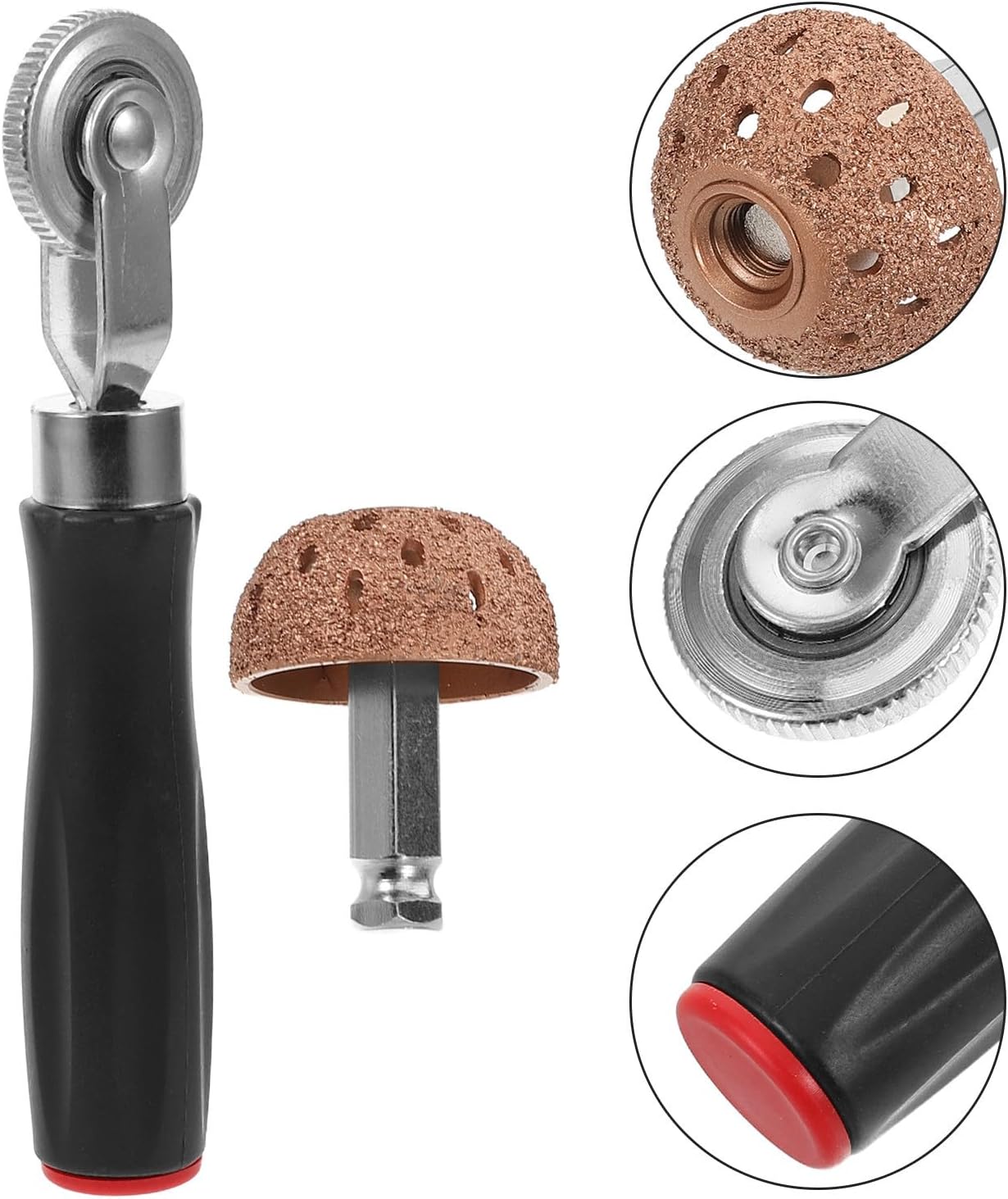 Tire Patch Repair Tool Kit Cupshaped Chrome Vanadium Steel for Bikes