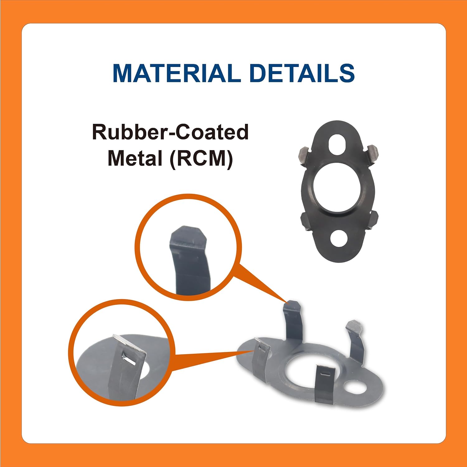BTS-Turbo Gasket Kit 1, Compatible with GM Duramax 6.6L L5P Engine, 2017–Present, 7PCS Aftermarket Replacement for OEM 12677294, 12671847, 12642429 (12737099), 12691866, Kit de Junta del Turbo