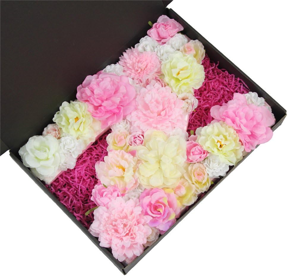 Flower Letter Floral Letter Pale Blush Pink Flowers Personalised Wall Hanging Letter Initial Monogram Nursery Decor Baby Shower Art (13.59.51.5 inch, N)