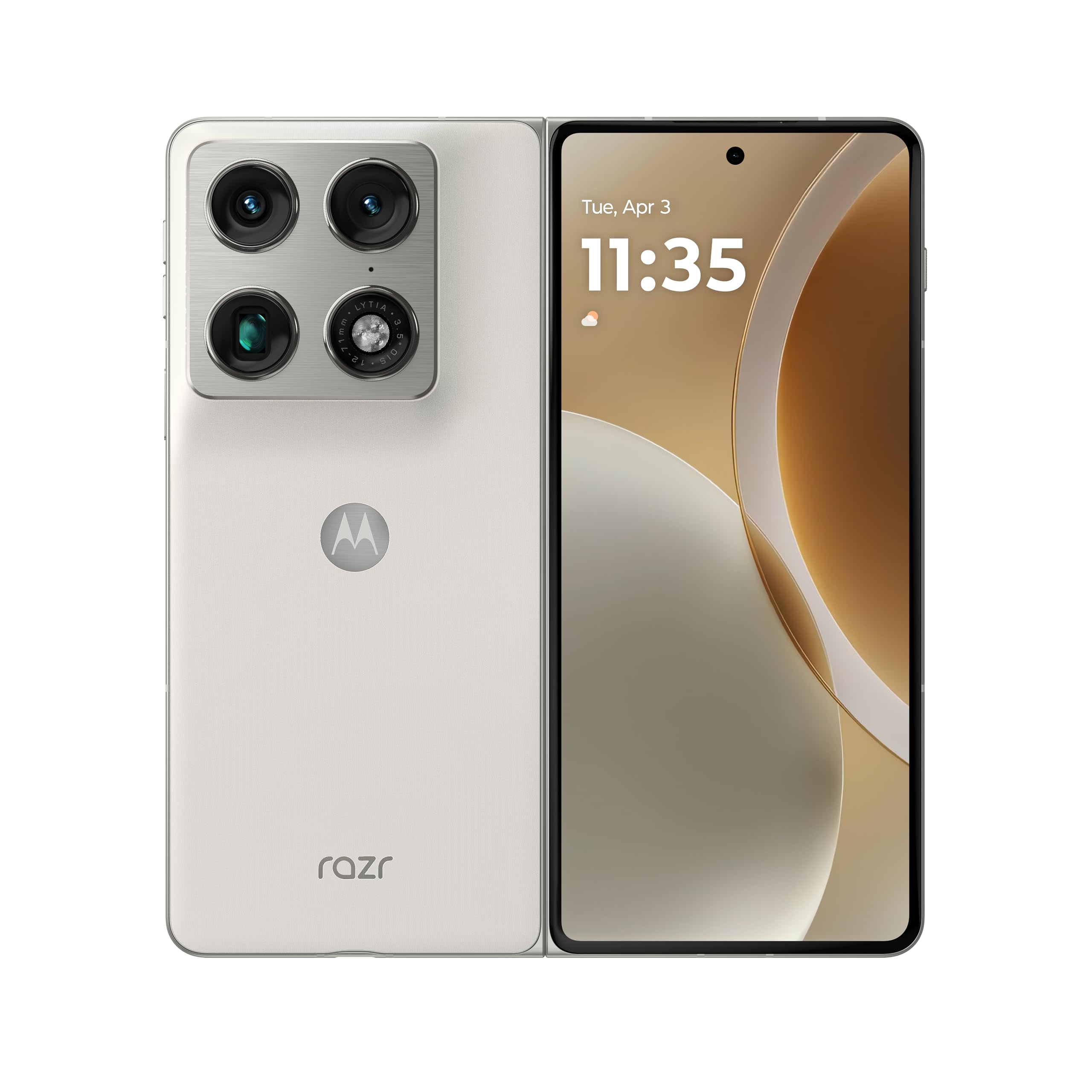 Motorola Razr70 Fold LILY WHITE 16GB 512GB with Co2 offset