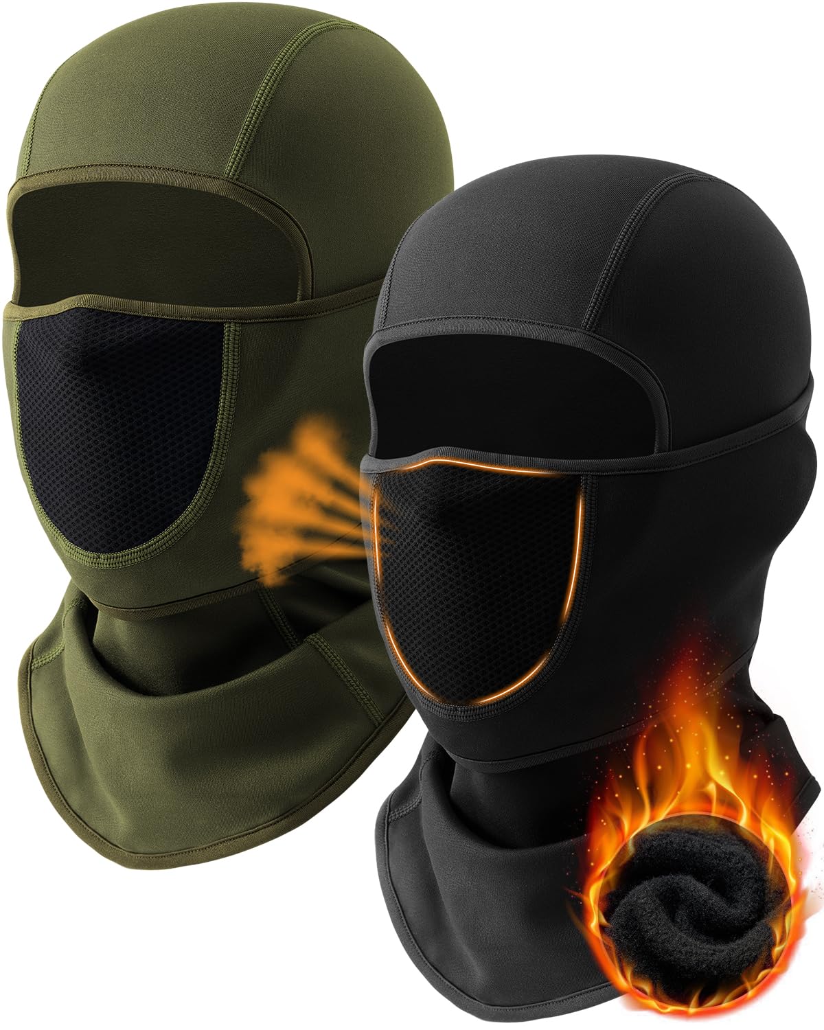 Balaclava Face Ski Mask with Movable Design