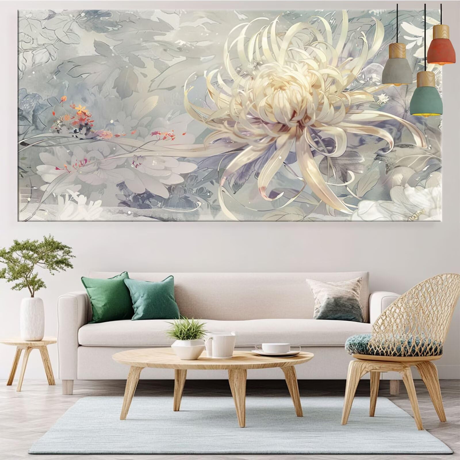 Diamond Painting Abstrakt Diamond Painting Erwachsene Staubblätter Bastelset Kinder ab 6 Jahre Mosaikherstellung Kreatives Geschenke für Mädchen Anfänger, Kreuzstich Arts Zimmer Deko 60x120cm Y5-779