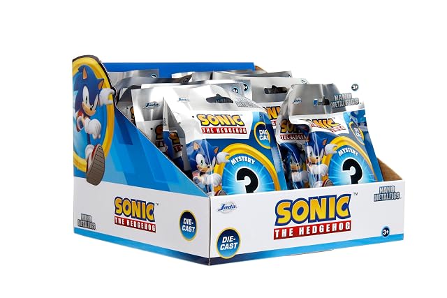 Foto 5 de 5 de Jada Toys Sonic sobre Sorpresa Figura metálica 4 cm, envío Aleatorio