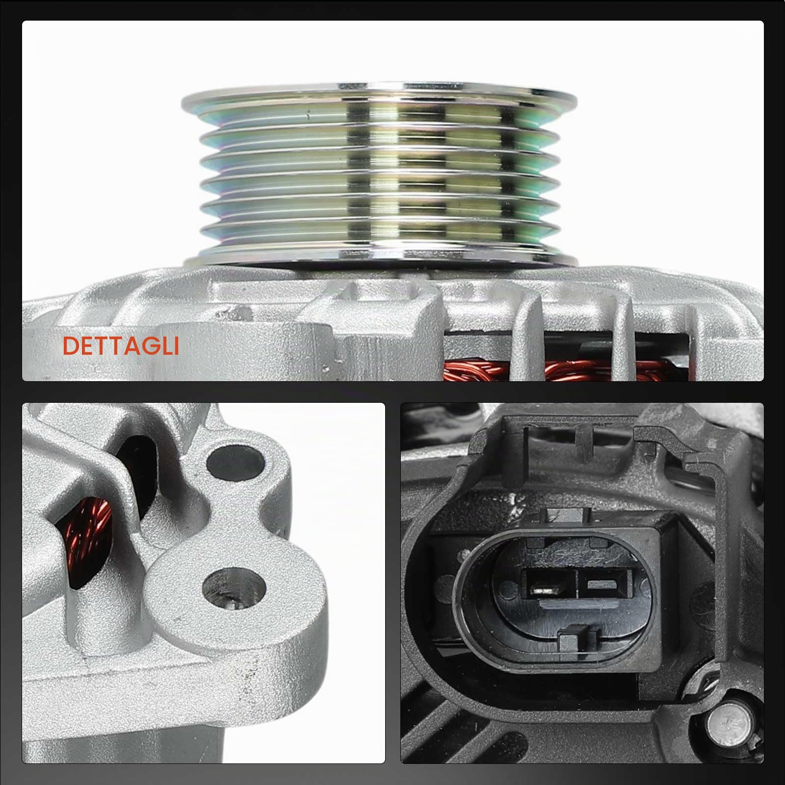 Frankberg Alternatore Generatore Diesel 059903016J | Diesel, 059903016J; Compatibile con: A4 Avant 8K5, A4 Allroad 8 km, A5 Sportback 8TA, A5 8T3, Q5 8RB, A4 8K2