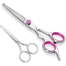 Pubic hair scissors for women, Round-Tip Scissors & Bikini Trimmer Safety Groomer For Sensitive Areas, Stainless Steel trimming scissors for pubic hair, Ergonomic Grip