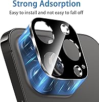 Vista 39 de 3 Pack Tempered Glass Camera Lens Protector for iPhone 12 6.1", Ultra HD, 9H Hardness, Anti-Scratch, Case Friendly, Easy to Install