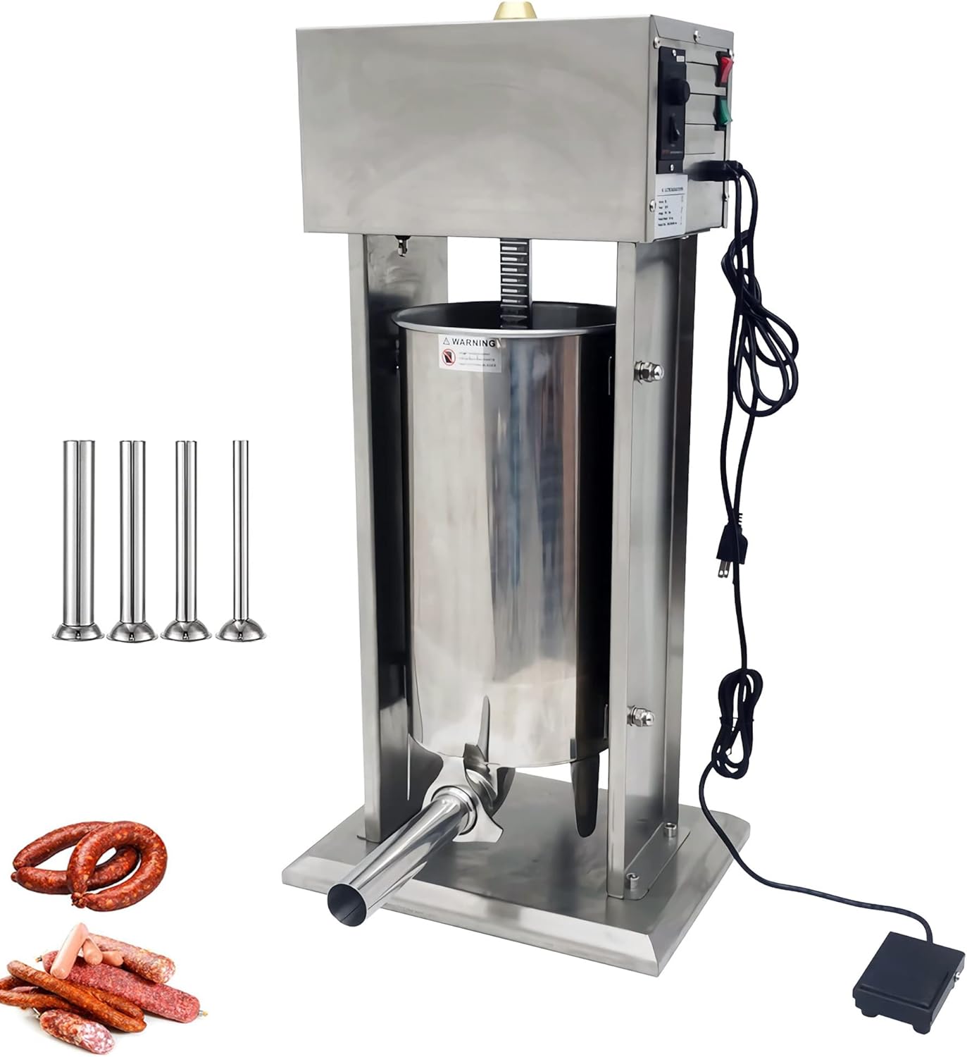 INTSUPERMAI Electric Sausage Stuffers Vertical Sausage