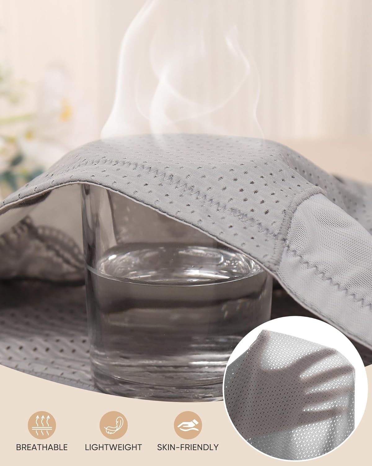 Women's Underwear 4 Pack High Waisted Ladies Panties Lace Nylon Breathable Postpartum Briefs Full Coverage - Image 4