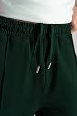SANE ORIGINALS Mens Loose Fit Mid Rise Casual Trousers Pants || Oversized Stylish Track Pant Bottle Green gallery image