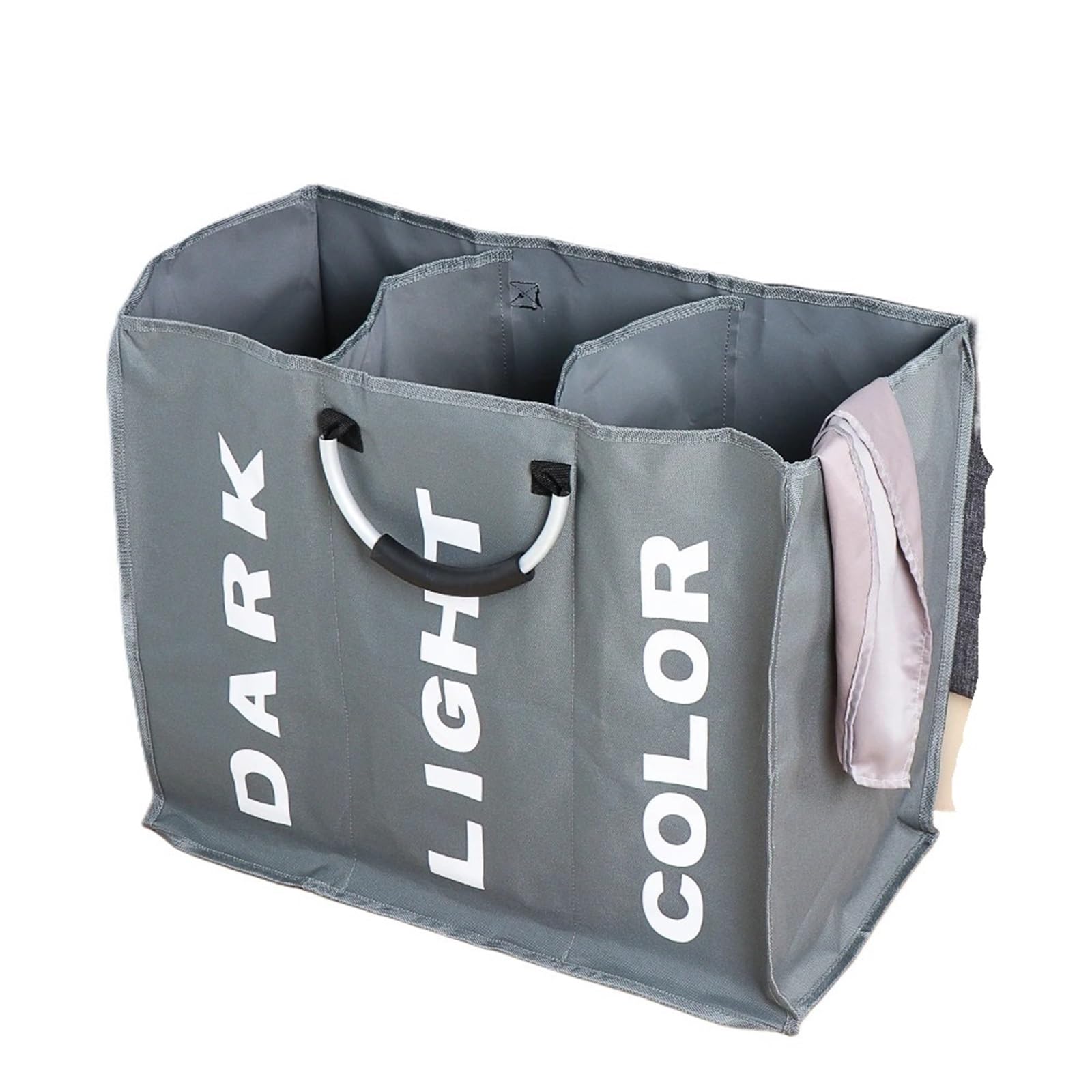 1PC Foldable Home Laundry Basket Large Dirty Hamper For Bedroom