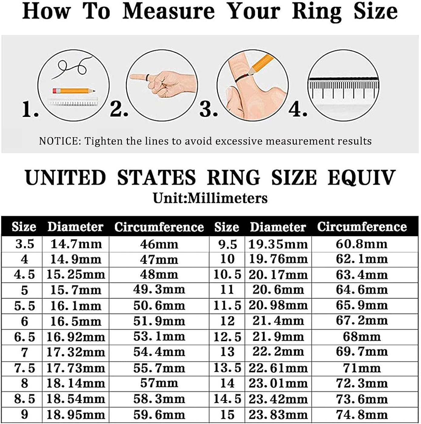TIGRADE Cubic Zirconia Eternity Band V Shape CZ Stacking Engagement Ring for Women Size 3-13 : Clothing, Shoes & Jewelry