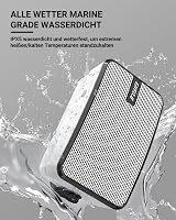 Inwa Bluetooth Kültéri Hangszóró Szett, 400W, IPX5 Vízálló, Vezeték Nélküli Hangrendszer Kertbe és Teraszra, 2 db, Sync Speaker Funkcióval,  4