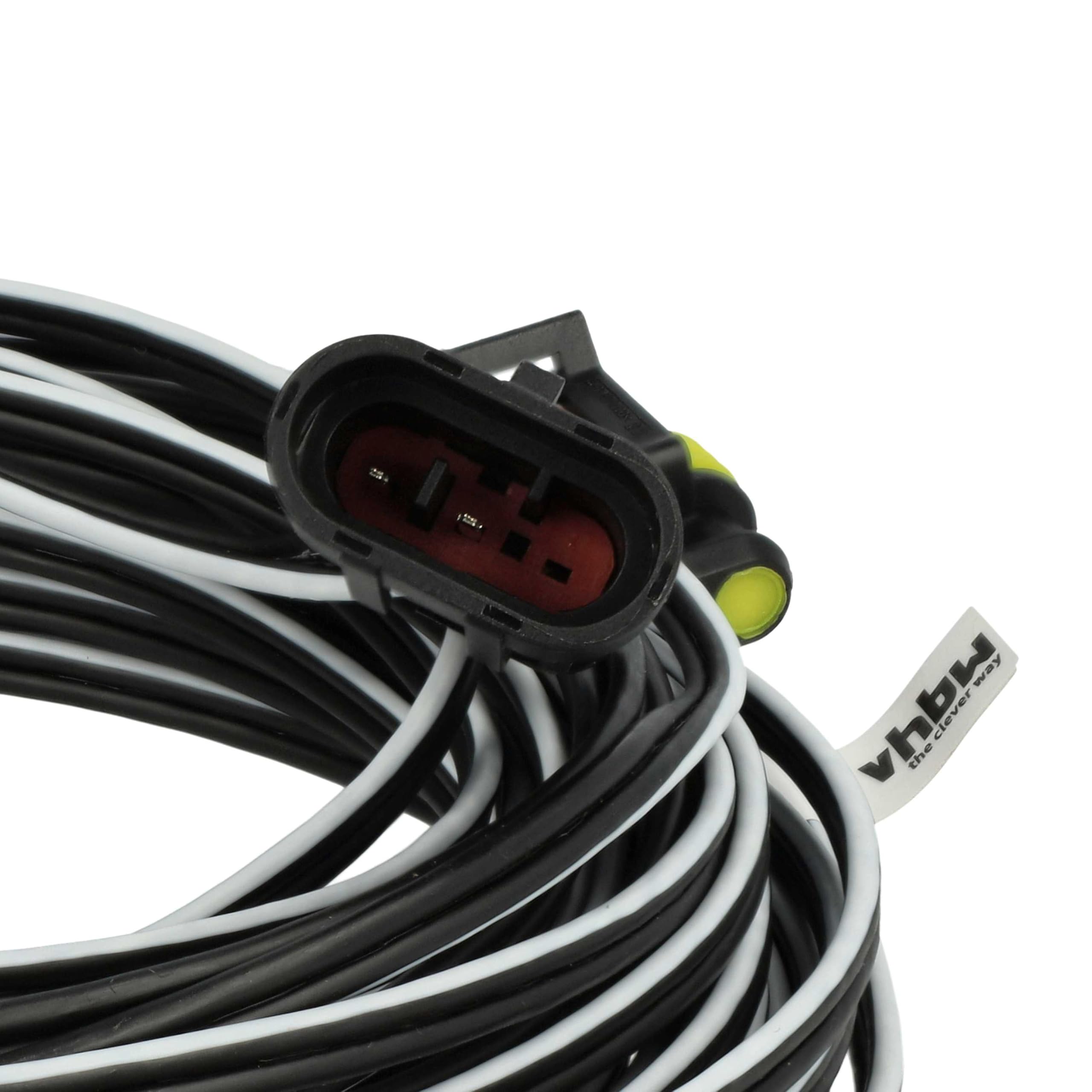 vhbw Kabel transformatorowy niskiego napięcia kompatybilny z Gardena Robotic R38Li, R40Li, R80Li, SILENO city, Sileno+ R100Li - 10 m