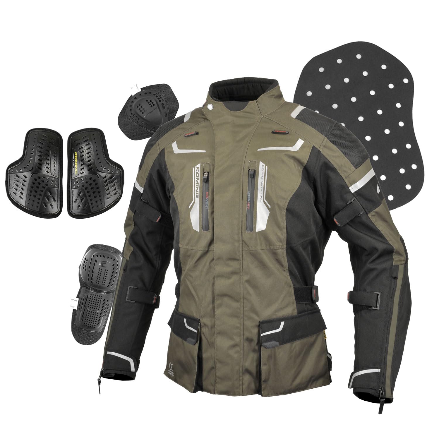 KOMINEバイク用ジャケットJK-597 1283 防水防寒 プロテクター Amazon | [KOMINE] バイク用 ジャケット フルイヤージャケット