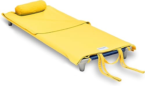 ROLLEE POLLEE Nap Sac - Manta enrollable para siesta con almohada adjunta para preescolar o guardería, súper suave con correas elásticas, se adapta