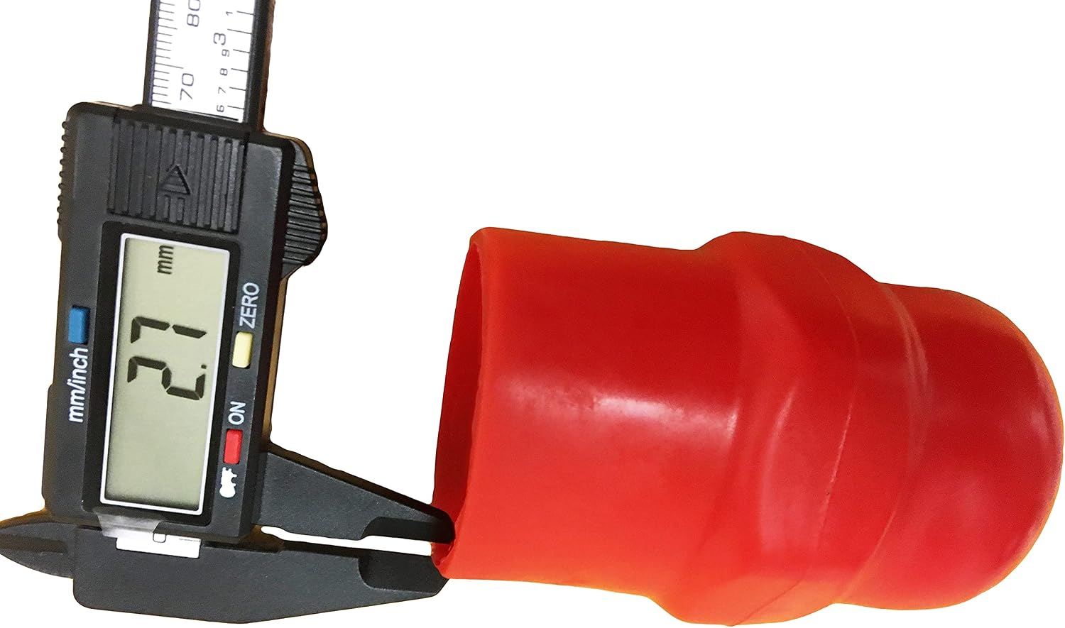 Larin Red Rubber Trailer Hitch Ball Cover, Fit 1-7/8 or 2 Inch Trailer Balls
