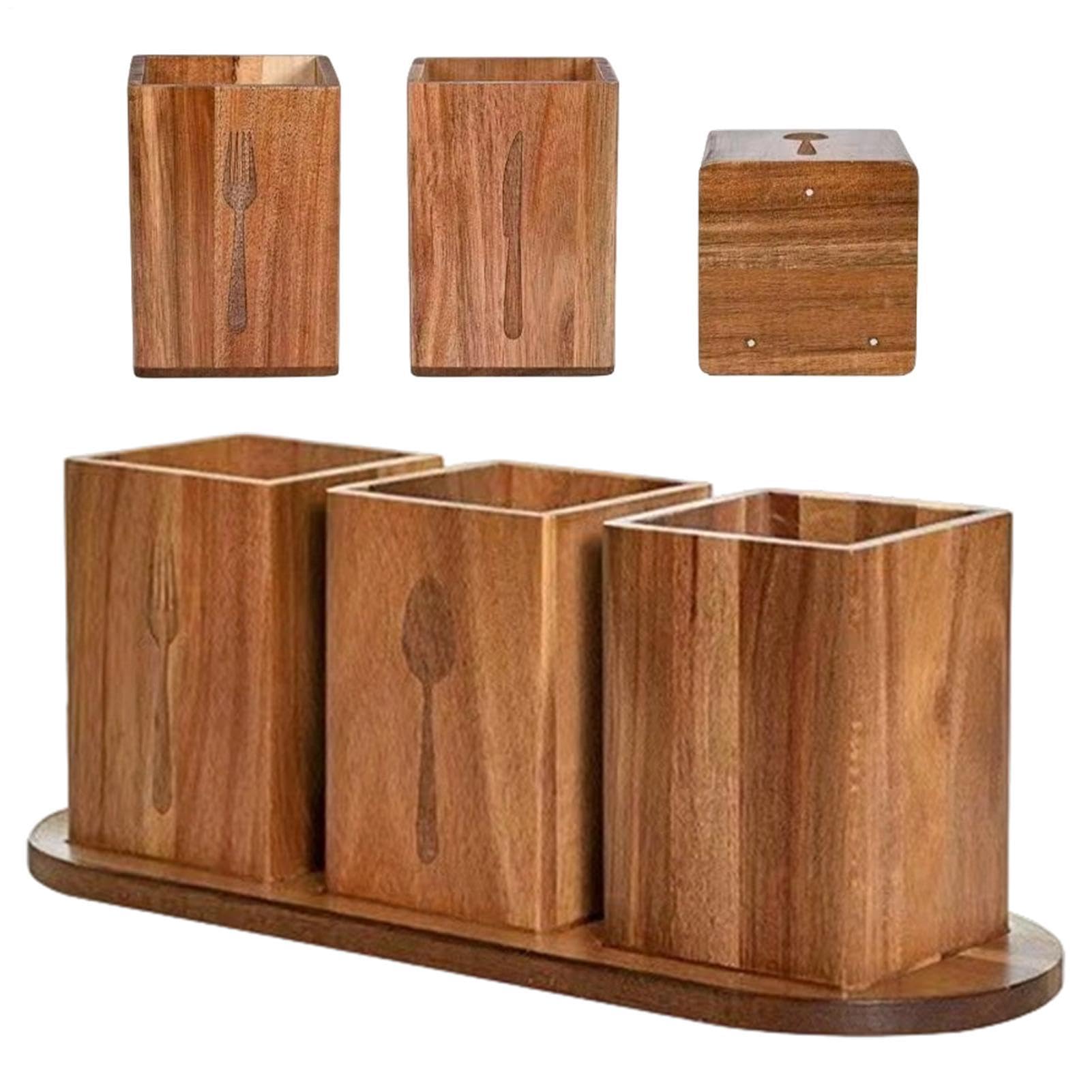 Porta utensilios de cocina Almacenaje de Alimentario Compartimentado y
