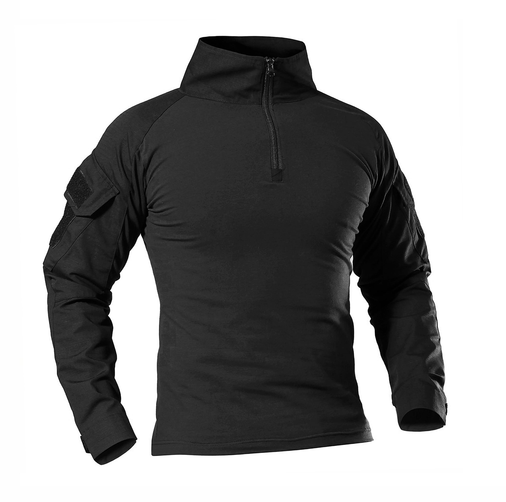 Maglia Militare Mimetici Uomo Tattico Softair Maglia Caccia Paintball BDU Maniche Lunghe Camicie