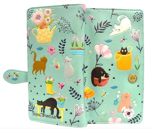 Shag Wear Cats in the Garden Large Spring Summer Animal