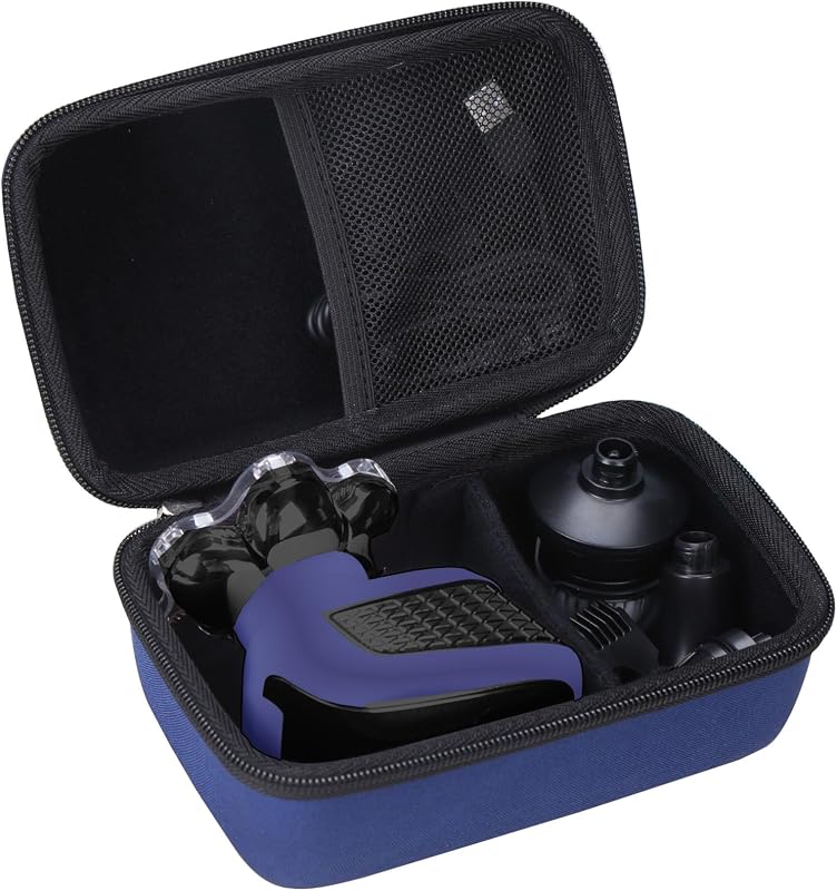 Estojo para barbeador elétrico de cabeça worfty Q032, compatível com SHPAVVER, Remington Balder/Pro/Max, FlexSeries e outros