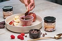 Vista 3 de Datehini Dátiles orgánicos para untar Tahini y Medjool (vainilla, tarro de 8 onzas)