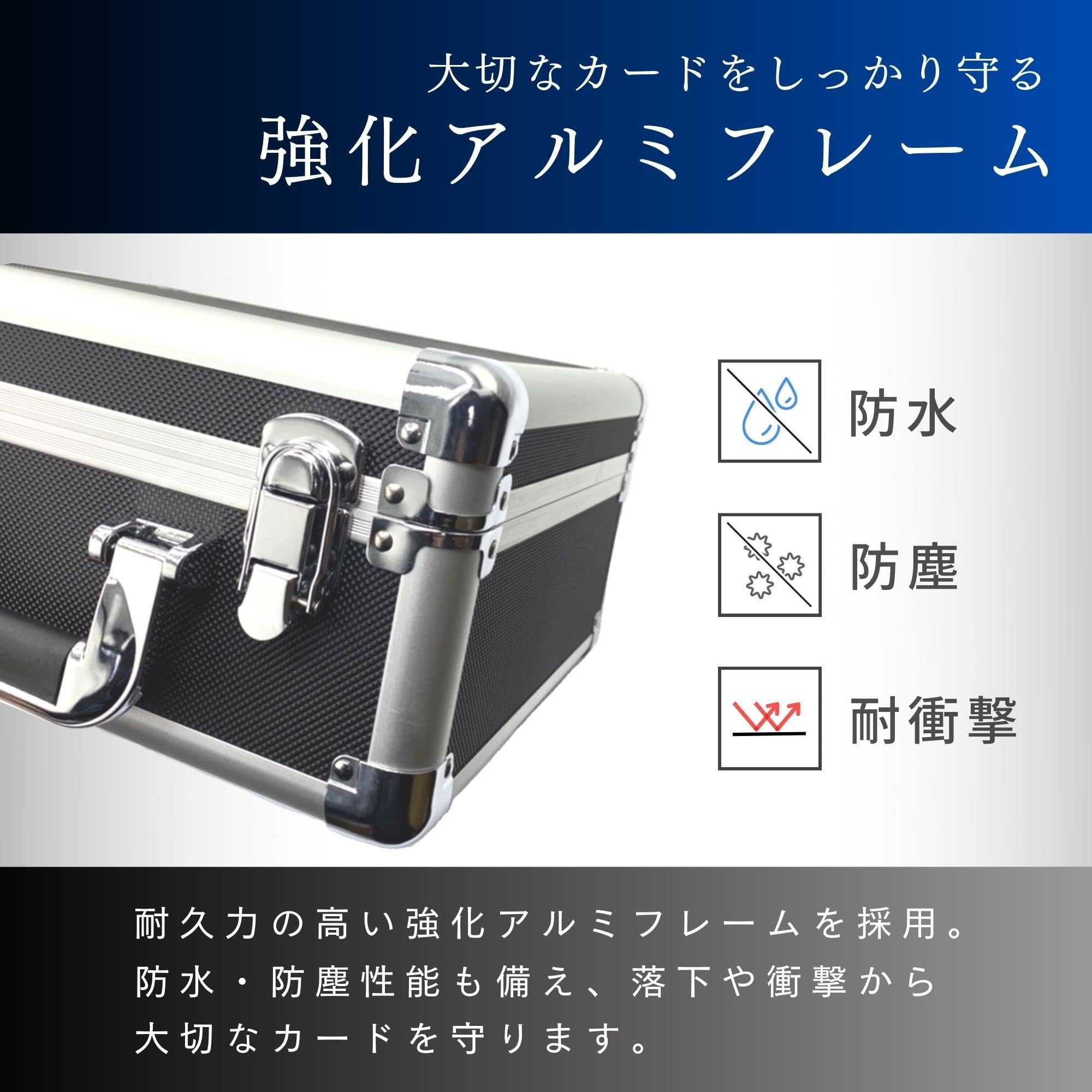 Amazon.co.jp: PSA BGS 鑑定済みトレカ用 アタッシュケース ストレージ