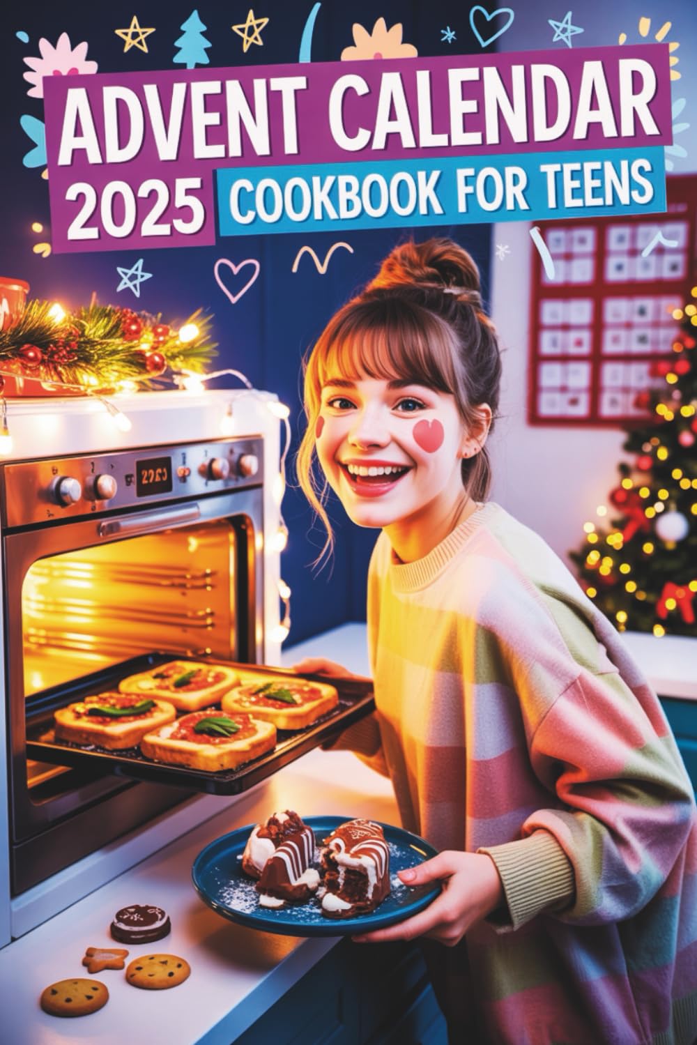 Advent Calendar Cookbook For Teens: 24 Easy Recipes to Cook, Learn & Enjoy