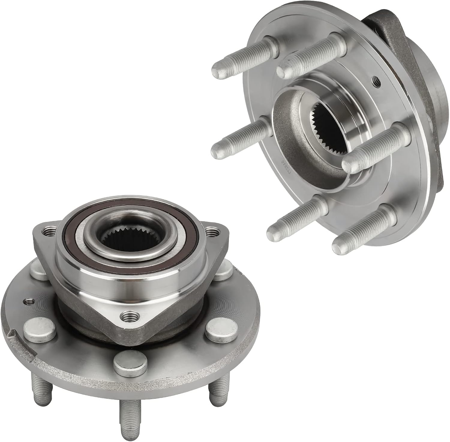 DRIVESTAR 513277 Front/Rear Wheel Hub & Bearing Assembly 2008-16 for Buick Enclave, 2009-16 for Chevrolet Traverse, 2007-16 for GMC Acadia, 2007-10 for Saturn Outlook, 6 Lug w/ABS(Pair)