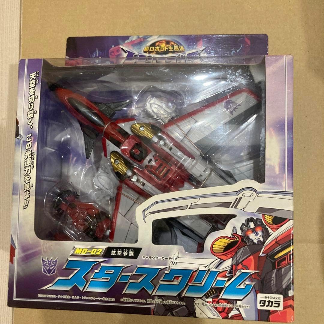 トランスフ ォーマー マイクロン伝説 航空参謀スタースクリーム 未使用】トランスフォーマー SCF ACT-9 マイクロン伝説