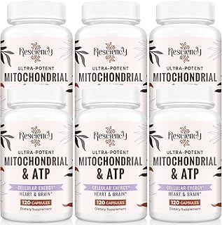2326 MG Mitochondrial Supplements with ATP, Vitamins, CoQ10 & PQQ, More Effective Than Creatine HMB & Nitric Oxide, Energy, Endurance, Strength, Recovery & Muscle, Organic, 720 Capsules