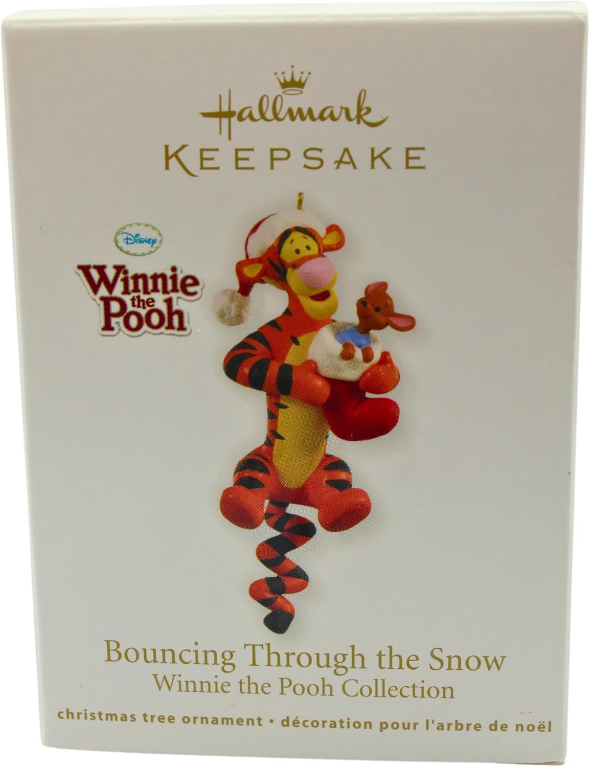 Bouncing Through The Snow - Tigger and Roo 2012 Hallmark Ornament