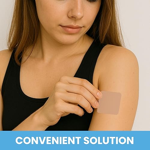 Miniatura 4 de VIORY Parches de enfoque (paquete de 60) Parche 100% natural para mujeres y hombres Con zinc y biotina Energía, enfoque y apoyo corporal Fórmula