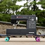 SINGER Heavy Duty 6600C Sterling Sewing Machine with Accessory Kit | Strong Motor with Enhanced Piercing Power, 215 Stitch Applications, Full Metal frame, LCD Screen & 1-Step Buttonhole