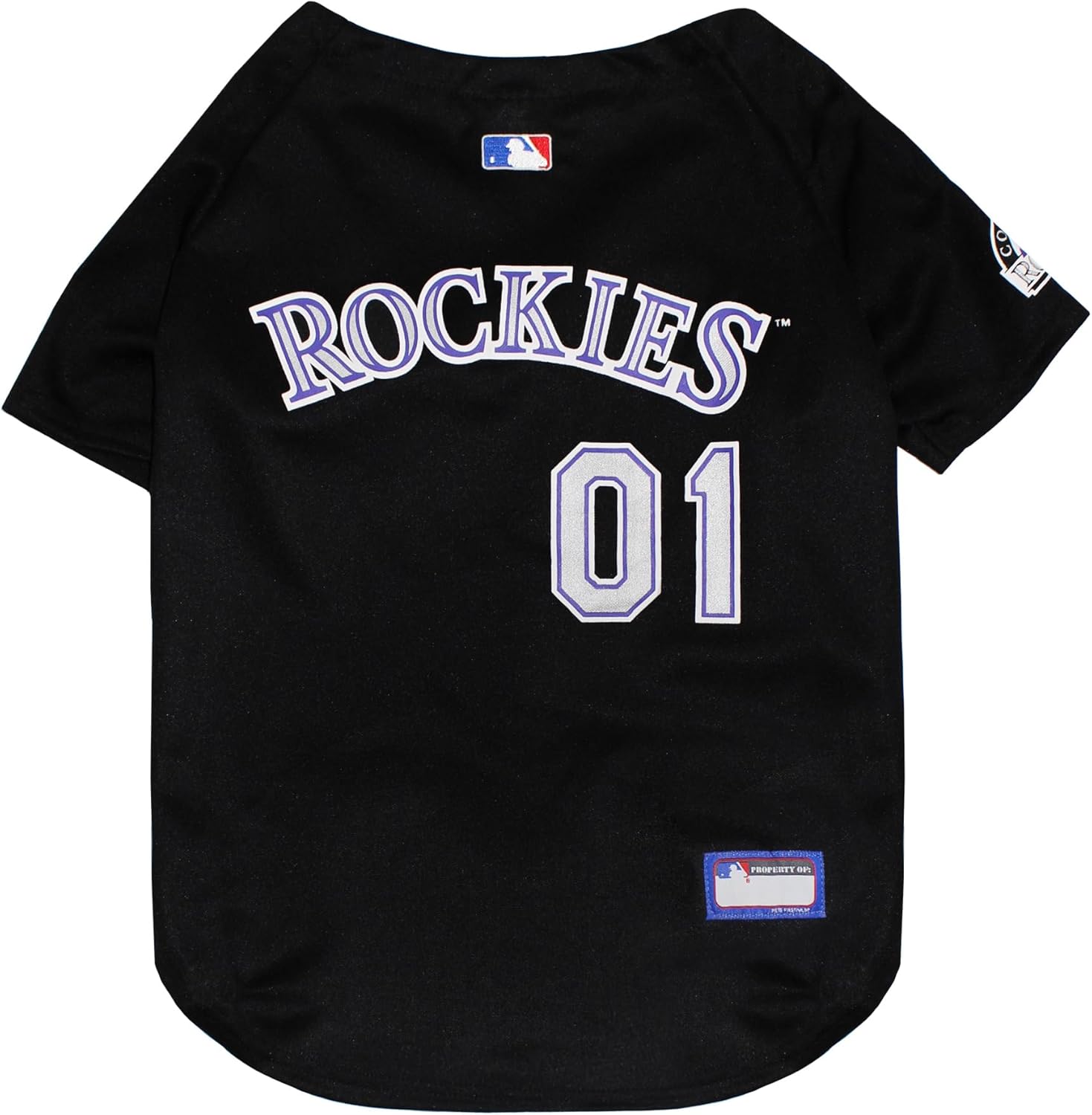 Official MLB Colorado Rockies Pet Jersey for Dogs & Cats, Size XX-Large - Stylish Baseball Jersey for Your Furry Fan- Show Off Team Spirit with The Perfect Fan Apparel Gear for Pet, Dog & Cat