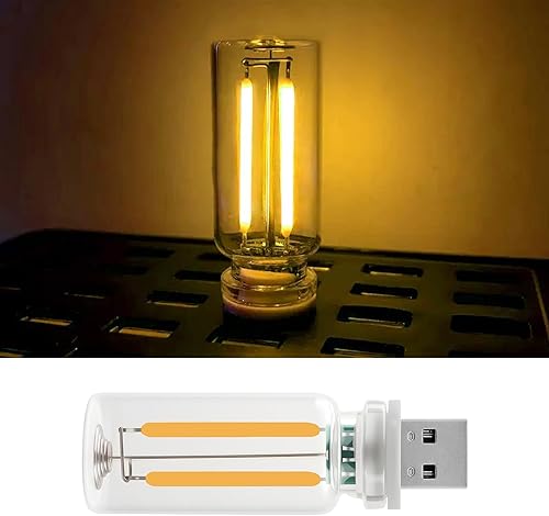 Miniatura 7 de Luces nocturnas USB para automóvil, control táctil retro, luces ambientales para automóvil, mini botella de vidrio portátil creativa, luces LED de