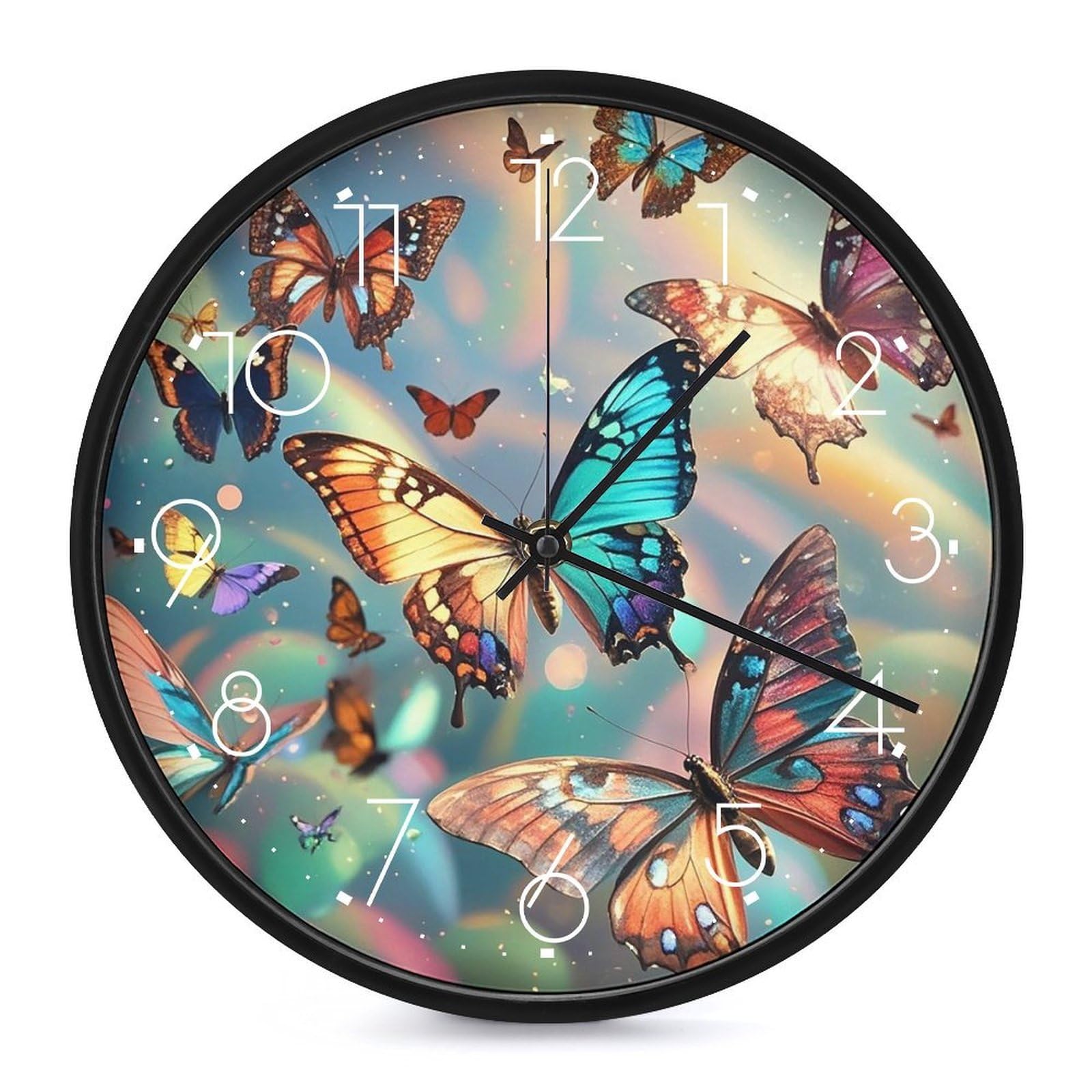 Horloge murale silencieuse pour chambre afin de dormir sans bruit