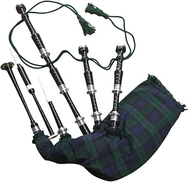 Bagpipes Scottish Kompletpaket Bagpipes Musical Items/Dudelsack/Gaita/Black Watch Bagpipe