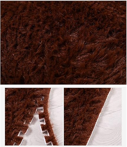 Miniatura 4 de 16 tapetes de espuma entrelazados, azulejos esponjosos, alfombra de felpa entrelazada, alfombra suave para bebé, alfombra de juego de rompecabezas,