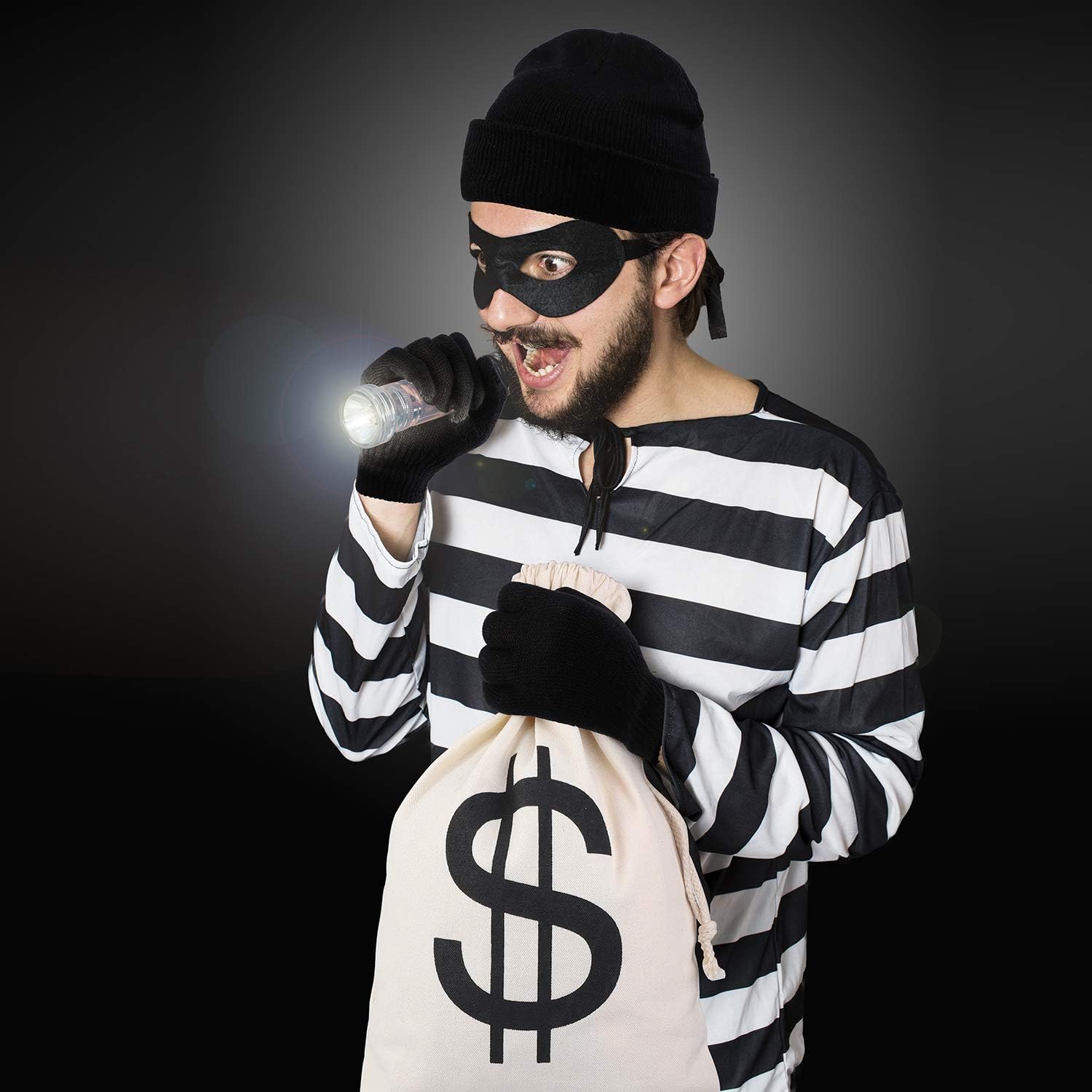 Buy Aneco 6 Pieces Robber Theme Costume 