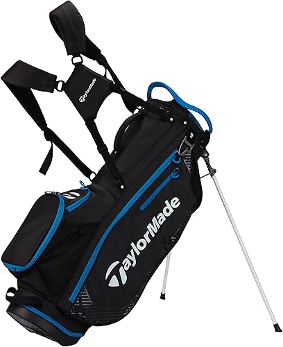 Vista 19 de TaylorMade Pro Stand Bag, Lightweight, Ideal for Carrying or Push Cart Blanco