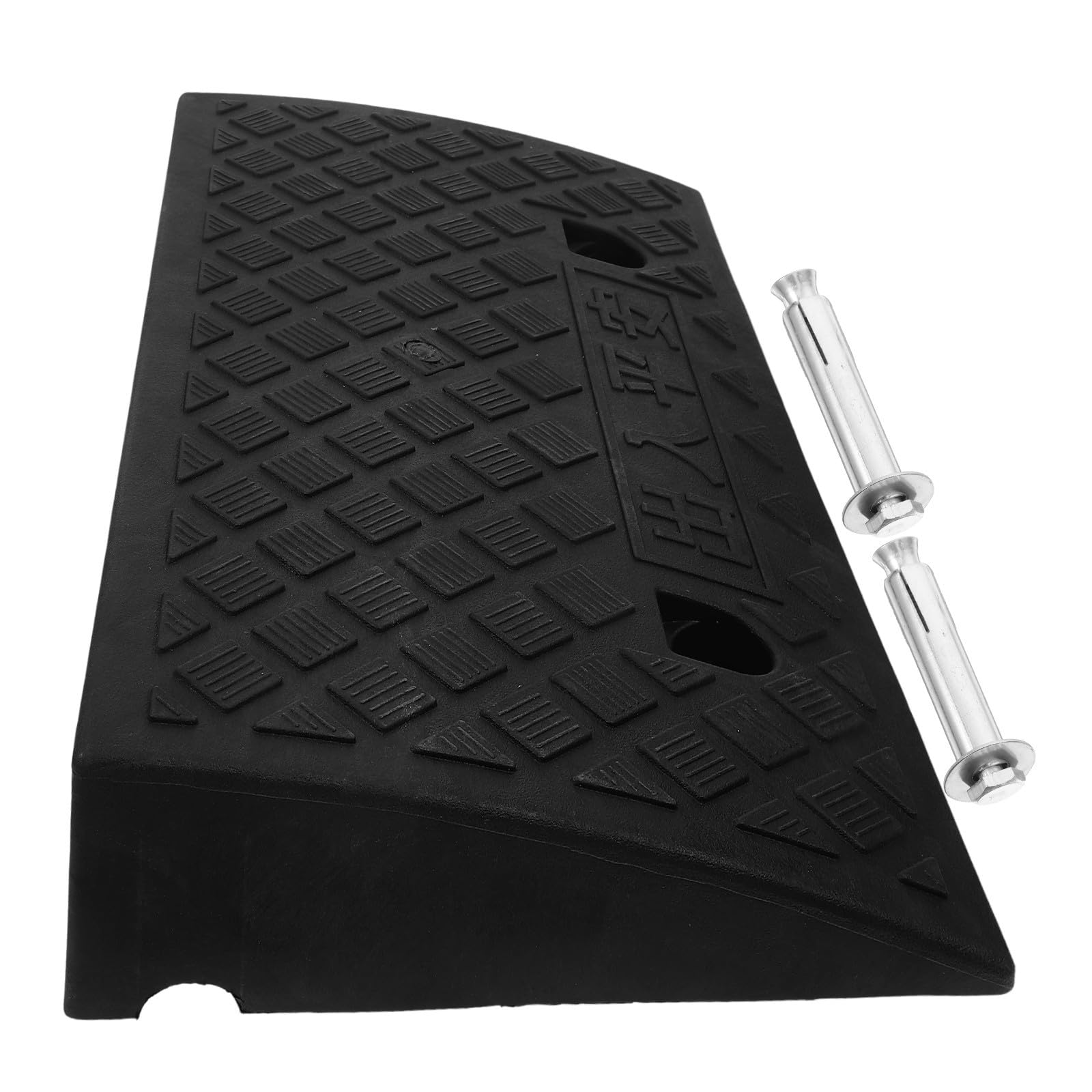 Toyvian Rampa de Transición para Sillas de Ruedas Rampa para Silla de Ruedas PVC Negro 11cm para Relleno y Uso Doméstico para Robot Barredor y Coche Eléctrico