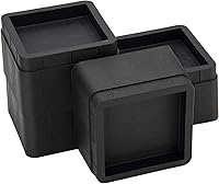 Vista 1 de BTSD-home Elevadores de cama de 2 o 4 pulgadas, resistentes, apilables, elevadores de muebles para sofá, mesa, silla, cama, bloques de elevadores