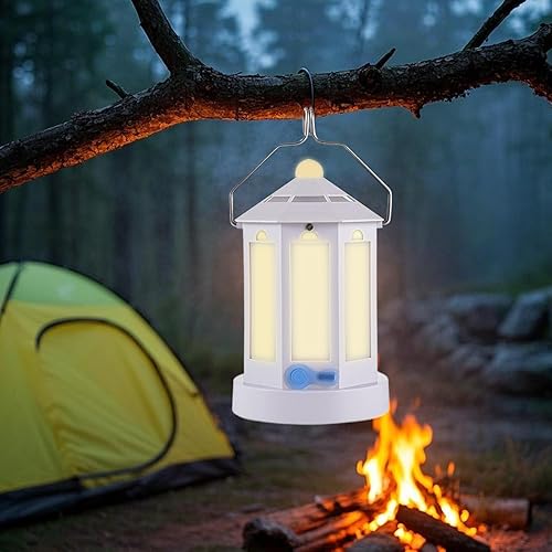 Miniatura 2 de Portable Lantern - Waterproof Lamp,Rechargeable Tent Light - for Night Outdoor Backyard Trip Hiking Picnic Gathering Mountaineering