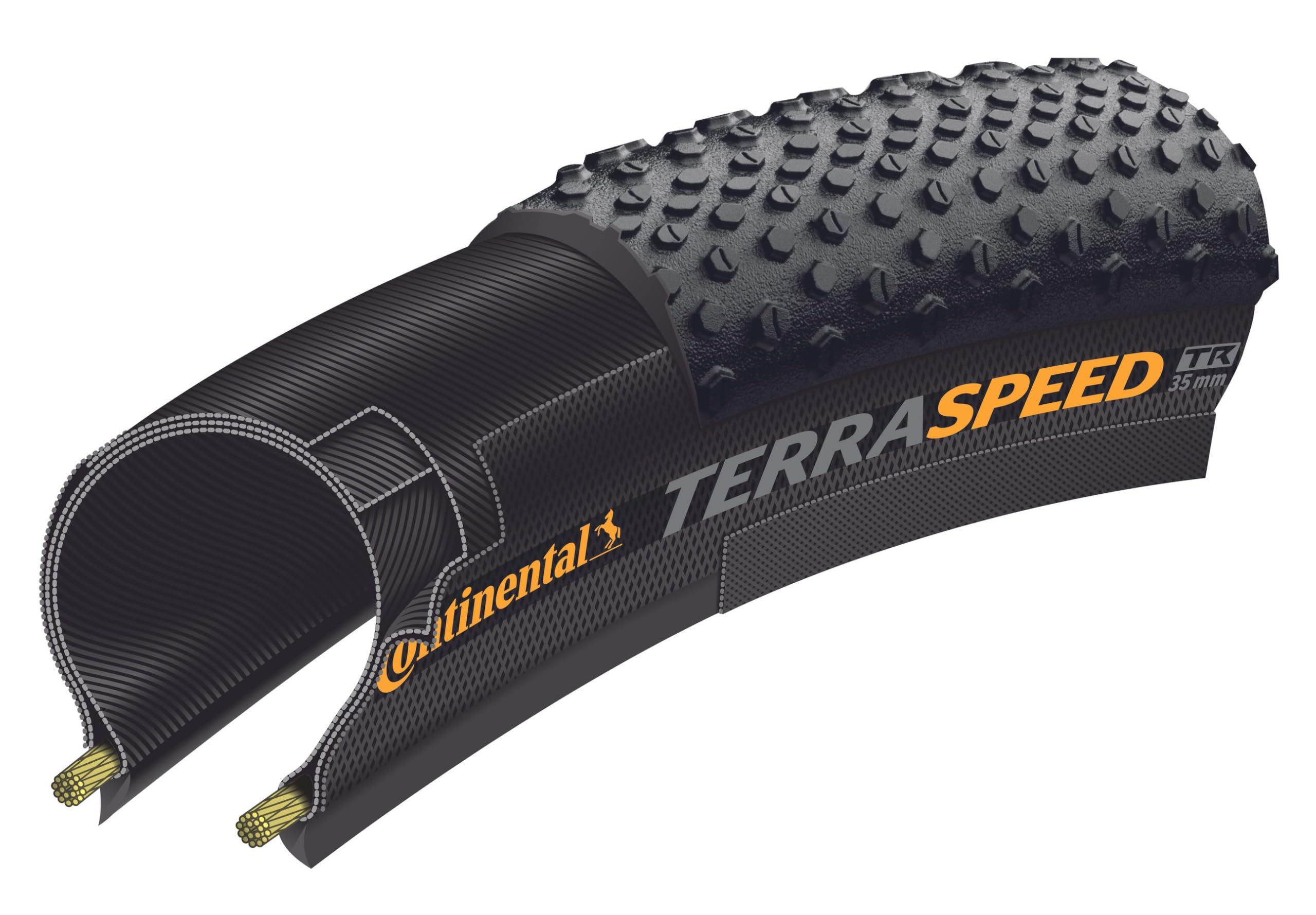 Continental, Pneumatici per adulti-1012793000 pneumatici per biciclette, nero, 27,5