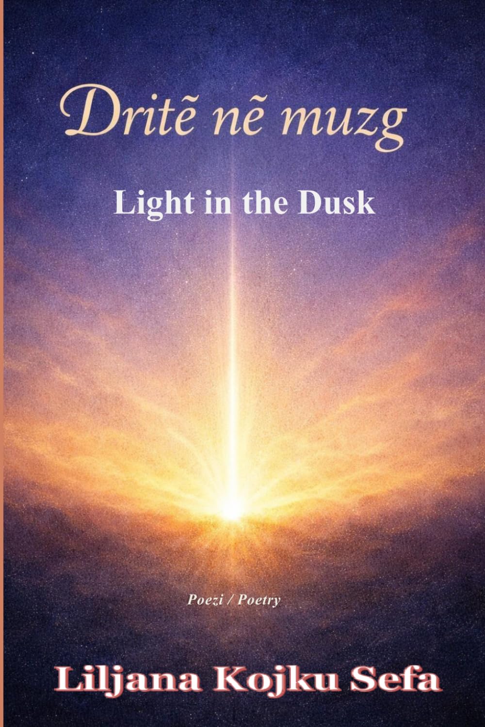 Dritë në muzg / Light in the Dusk: Poezi bilinguale për jetën dhe ndjenjat / A Bilingual Poetry Collection on Life and Emotions