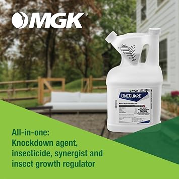 MGK OneGuard Multi MoA Concentrate | Long-Lasting Insecticide | Professional Pest Control Product | Flea, Tick, Fly, Cockroach, Spider, Scorpion, Mosquito Concentrate | Quart