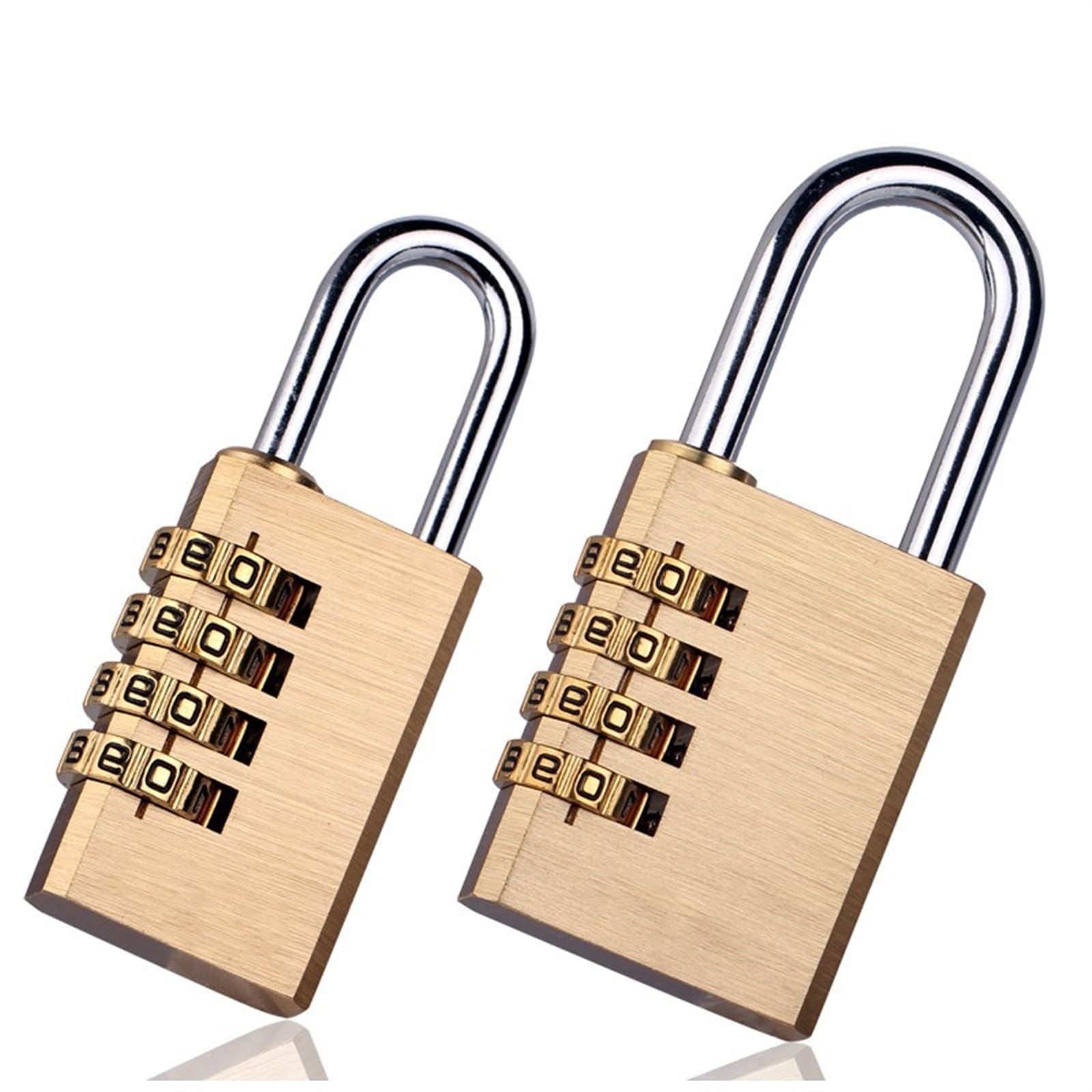 Lucchetto di sicurezza in ottone massiccio con codice di combinazione della password for armadietto digitale della palestra, serratura del cassetto della valigia, ferramenta 1 pz(AS-3-B-52)